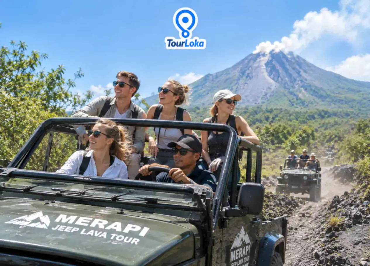 One Day Tour Yogyakarta Merapi Jeep Lava Tour