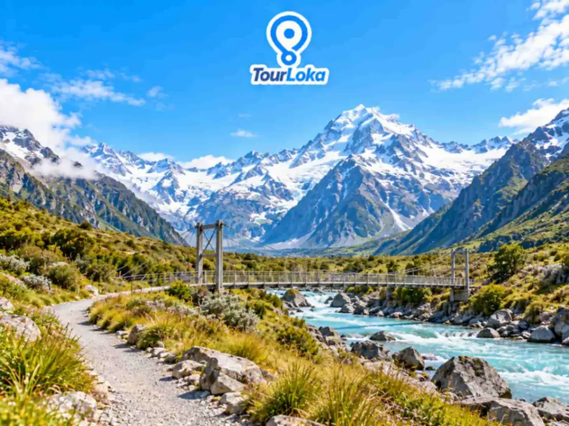 Paket Wisata 7 Hari The Beauty Of South New Zealand Experience : Hooker Valley Track & Lupin Season